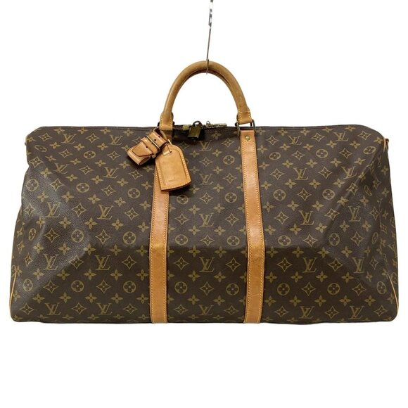 Auth LOUIS VUITTON Keypole Bandoliere 60 M41412 Monogram - .V.I.0970 Boston Bag - Picture 1 of 16